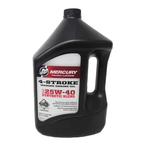 92-8M0078630 ACEITE SINTETICO PARA MOTOR MARINO DE 4 TIEMPOS – SAE25W-40 – 3.78 L – MERCURY
