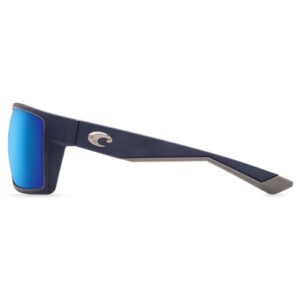 RFT 75 OBMP LENTES DE SOL REEFTON - ARMAZON NEGRO CON GRIS - MICAS DE VIDRIO POLARIZADO COLOR AZUL MATTE 580P - COSTA DEL MAR