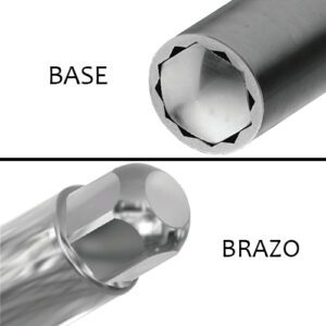 F16-0150-F – BASE PARA TANGON DE ACERO INOXIDABLE – DIÁMETRO INTERNO 1-1/2” – TACO MARINE