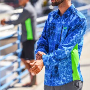 1017181004 CAMISA DE MANGA LARGA CON PROTECCIÓN SOLAR ECLIPSE GUIDE - SERIE PRO - PELAGIC