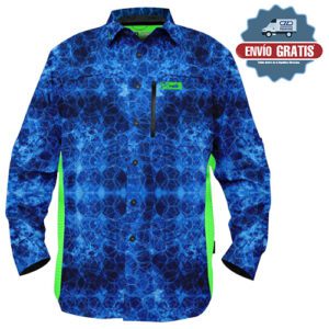 1017181004 CAMISA DE MANGA LARGA CON PROTECCIÓN SOLAR ECLIPSE GUIDE - SERIE PRO - PELAGIC