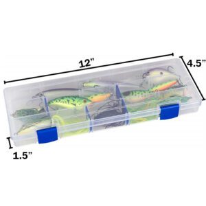 3009 FLAMBEAU CAJA PARA PESCA TRANSPARENTE