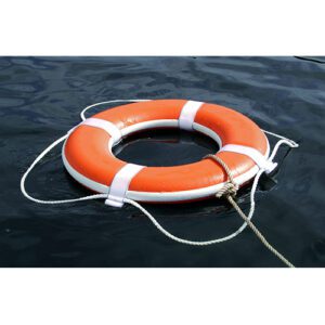 383 ARO SALVAVIDAS - COLOR NARANJA- TAMAÑO 30" DE DIÁMETRO - TAYLOR MADE