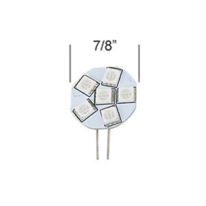 41023 - BULBO LED DE REMPLAZO - COLOR ROJO - 12 / 24 VOLTS - SCANDVIK