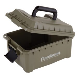 7415SB CAJA MULTIUSO SHOTSHELL AMMO CAN - COLOR VERDE - FLAMBEAU