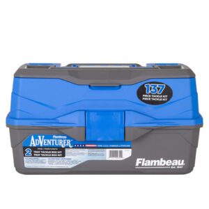 6382TD CAJA DE PESCA ADVENTURER CON ACCESORIOS Y 2 BANDEJAS - COLOR AZUL - FLAMBEAU