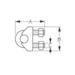 159508 NUDOS DE ACERO INOXIDABLE – DIÁMETRO INTERIOR 11/32” – SEA DOG