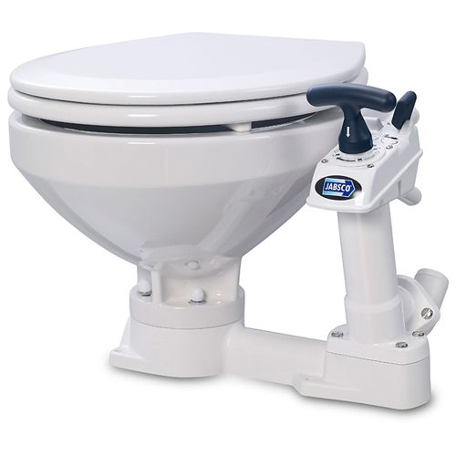 29120-5001 INODORO MANUAL MARINO TWIST ‘N’ LOCK - TAMAÑO COMPACTO - JABSCO