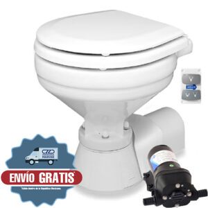 37245-1092 INODORO ELÉCTRICO MARINO DE 12 V - TAMAÑO REGULAR - JABSCO