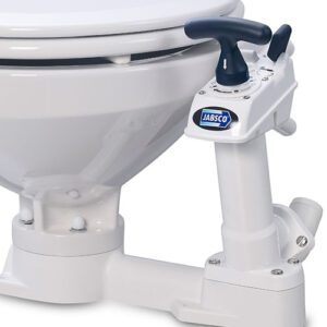 29120-5001 INODORO MANUAL MARINO TWIST ‘N’ LOCK - TAMAÑO COMPACTO - JABSCO