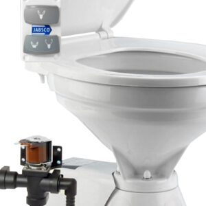 37045-0094 INODORO ELÉCTRICO MARINO DE 24 V - TAMAÑO COMPACTO - JABSCO