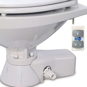 37045-4092 INODORO ELÉCTRICO MARINO DE 12 V - TAMAÑO REGULAR - JABSCO