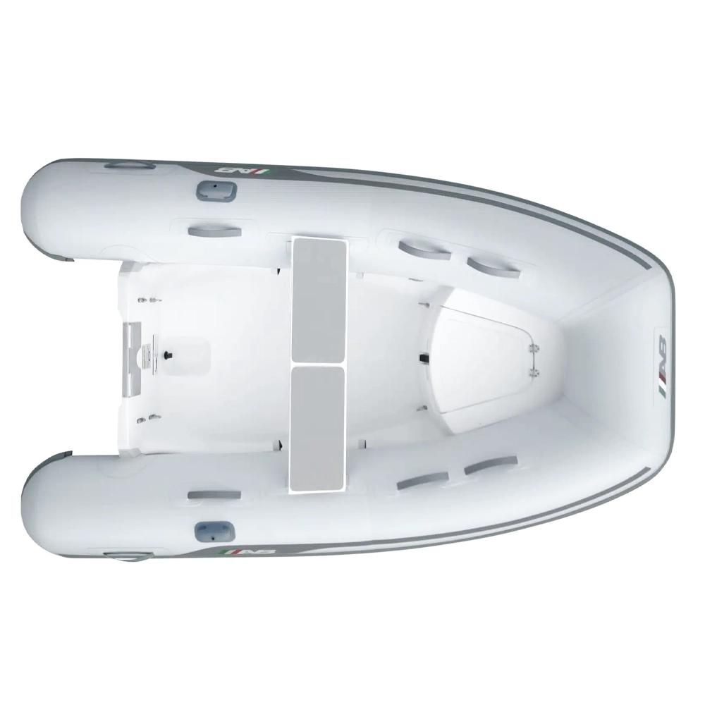 8 VS Navigo – Dingui Inflable – Casco De Fibra De Vidrio – Capacidad Para 4 Personas – AB Inflatables