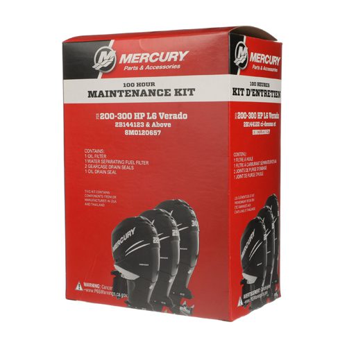 8M0120657 KIT DE MANTENIMIENTO PARA MOTOR L6 VERADO 200-300HP - MERCURY