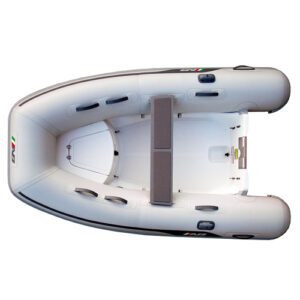 8 VS NAVIGO - DINGUI INFLABLE DE FIBRA DE VIDRIO - CAPACIDAD PARA 4 PERSONAS - AB INFLATABLES