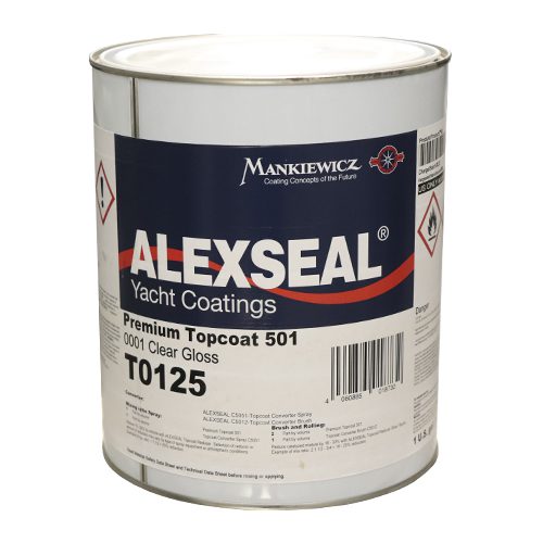 T0125 ACABADO TRANSPARENTE PREMIUM 501 – 1 GALÓN – ALEXSEAL