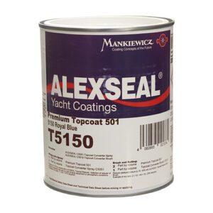 T5150 PINTURA PARA EMBARCACIONES 501 COLOR AZUL REAL – 1 QT – ALEXSEAL