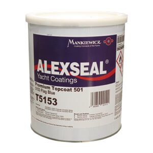 T5153 PINTURA PARA EMBARCACIONES 501 COLOR AZUL BANDERA – 1 GALÓN – ALEXSEAL