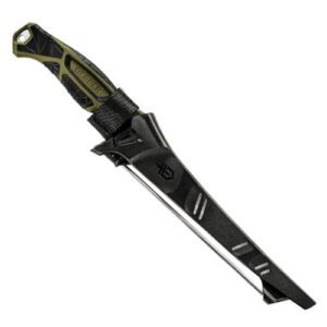 31-003340N CUCHILLO FILETERO CONTROLLER PARA PESCA - 8’’ - GERBER