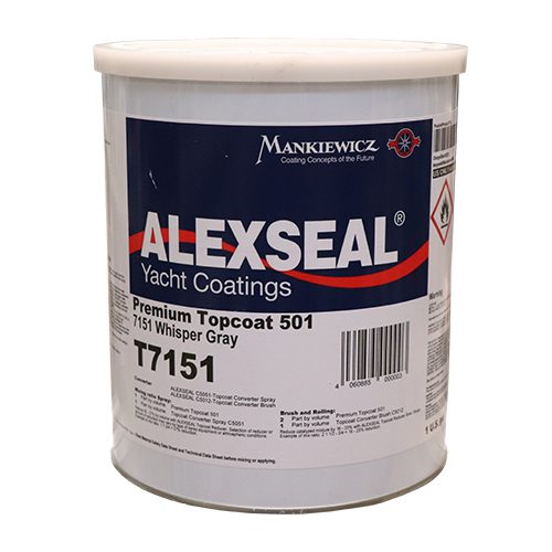 T7151 PINTURA PARA EMBARCACIONES 501 COLOR GRIS CLARO – 1 GALÓN – ALEXSEAL