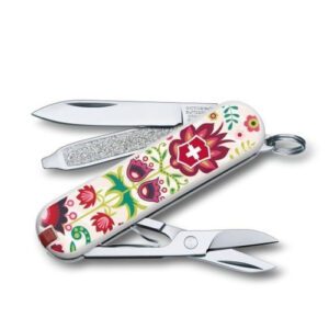 0.6223.L1603 NAVAJA DE BOLSILLO CLASSIC HAPPY FLOKS - 7 FUNCIONES - VICTORINOX