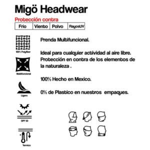 SUN MASK PROTECTOR MULTIFUNCIONAL – CAMUFLAJE BICOLOR – MIGO
