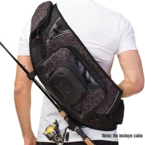 RUSB BOLSO DE HOMBRO FISHING URBAN - COLOR CAMUFLAJE NEGRO - RAPALA