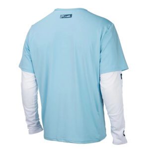 1173201000 PLAYERA DE MANGA LARGA CON PROTECCIÓN SOLAR DOUBLE HOOKUP – COLOR BLUE – PELAGIC