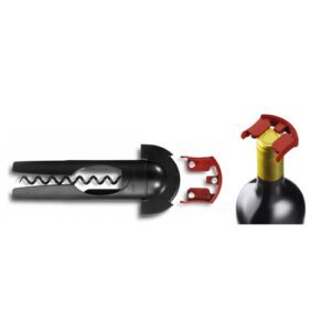 7.6924 SACACORCHOS CON CORTAPRECINTO - COLOR NEGRO - VICTORINOX