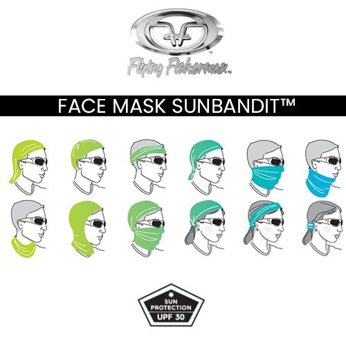 Flying Fisherman Sb1730 Digi Camo Sunbandit Face Mask