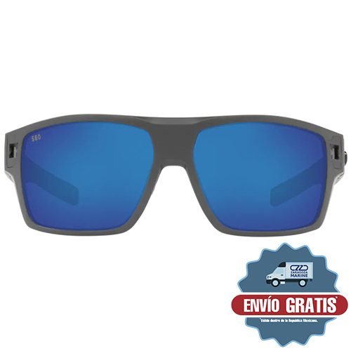 DGO 98 OBMGLP LENTES DE SOL DIEGO – ARMAZÓN MATTE GRAY – MICAS DE CRISTAL AZUL 580G – COSTA DEL MAR