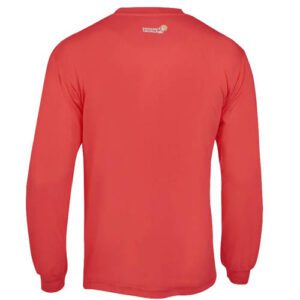 M013502 PLAYERA SOLAR SYSTEM DE MANGA LARGA PARA CABALLERO - VARIAS TALLAS - COLOR CORAL - HOOK AND TACKLE