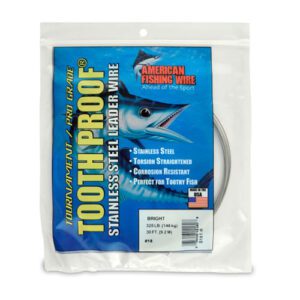 S18T-0 LIDER DE ACERO INOXIDABLE TOOTHPROOF - 325LBS 30’ - ACABADO BRILLANTE - AFW