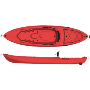 SF-1010 KAYAK RECREATIVO – COLOR ROJO – SEAFLO