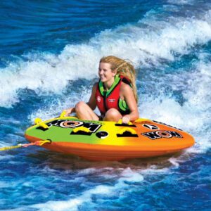 18-1080 JUGUETE INFLABLE UTO GALAXY - 1 A 2 PERSONAS - WOW