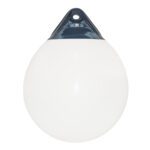 DE95718F Boya De Amarre Inflable - Color Blanco - 18" - Dock Edge