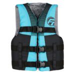 112200-505-010-22 CHALECO SALVAVIDAS PARA ADOLESCENTES COLOR AQUA MARCA FULL THROTTLE