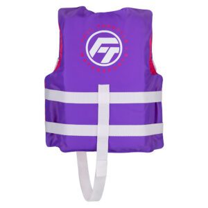 112200-600-001-22 CHALECO SALVAVIDAS DE NIÑOS COLOR MORADO MARCA FULL THROTTLE