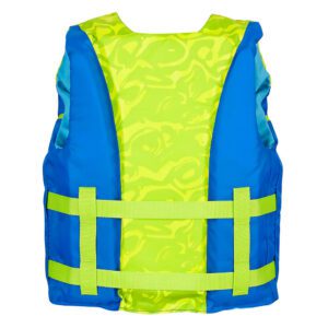 12100-400-002-21 CHALECO SALVAVIDAS ALL ADVENTURE JUVENIL COLOR VERDE/AZUL MARCA ONYX