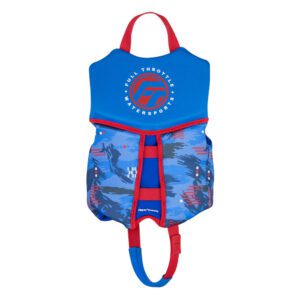142500-500-001-22 CHALECO SALVAVIDAS DE SECADO RÁPIDO PARA NIÑOS COLOR AZUL MARCA FULL THROTTLE