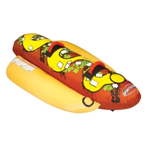 53-3055 REMOLCABLE INFLABLE HOT DOG 2 PERSONAS AIRHEAD