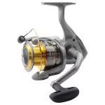 AV-6000 CARRETE PARA PESCA DE SPINNING AVENGER 6000 COLOR DORADO-GRIS OKUMA