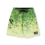 4001211005 Short Para Niño Sharkskin Green Dorado