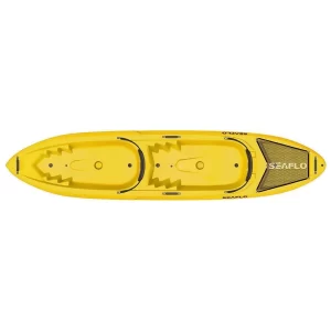 SF-2003 KAYAK RECREATIVO TANDEM COLOR AMARILLO SEAFLO