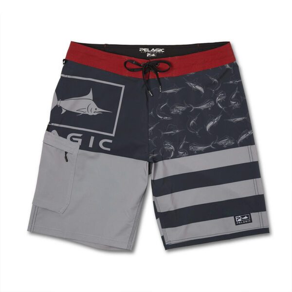 1001221003 SHORT DE PESCA BLUE WATER AMERICAMO GREY