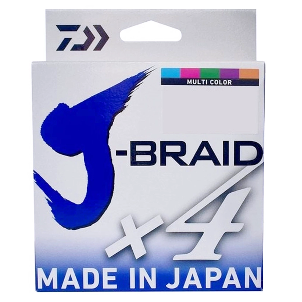 JB4U65-330MU LÍNEA TRENZADA PARA PESCA J-BRAID™ X-4 65 LBS 330 YDS – DAIWA