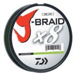 JB8U40-300CH LÍNEA TRENZADA PARA PESCA J-BRAID X8 – 40 LBS 300 YDS – COLOR CHARTREUSE – DAIWA