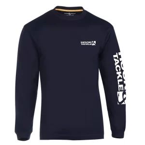 M013897 Playera Outside The Box De Manga Larga Para Caballero - Varias Tallas - Color Navy - Hook And Tackle