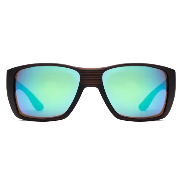 139-2202LL Lentes Polarizados Coastin – Mica de Cristal Verde Reflejante– Armazón Woodland Matte – Otis