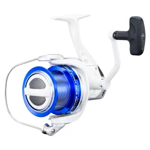 DSA-60 CARRETE PARA PESCA DE SPINNING DISTANCE SURF ARENA DSA 60 – COLOR BLANCO-AZUL – OKUMA